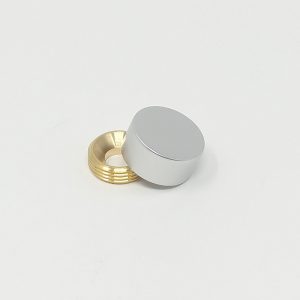 Aluminum Screw Cover Caps (Silver) – ∅ 13mm (1/2”)
