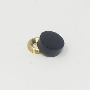 Aluminum Screw Cover Caps (Black) – ∅ 13mm (1/2”)