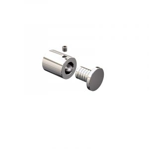 Attaches Inox Poli Inviolable – ∅ 13mm (1/2″) / L. 16mm (5/8″)