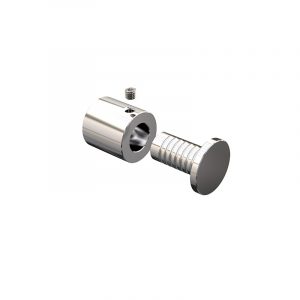 Attaches Murales (Anti-vol) – ∅ 16mm (5/8″) / L. 16mm (5/8″)
