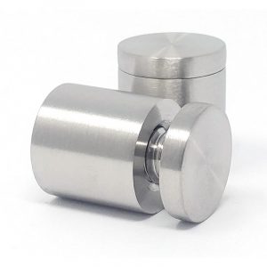 Attaches Murales (Inox filetées) – ∅ 16mm (5/8″) / L. 16mm (5/8″)