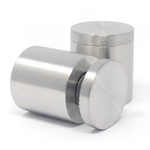 Attaches Murales (Inox filetées) – ∅ 16mm (5/8″) / L. 16mm (5/8″)