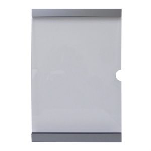 Porte-affiche - 8,5 x 11" avec bandes argentées