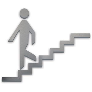 Pictogramme Escalier 6,5’’ x 5,25" H