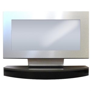 Porte-nom de bureau PN2 - Stratifié aluminium 6 x 4 3/4"